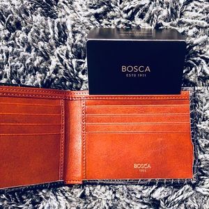 Hugo Bosca Italian Leather Wallet